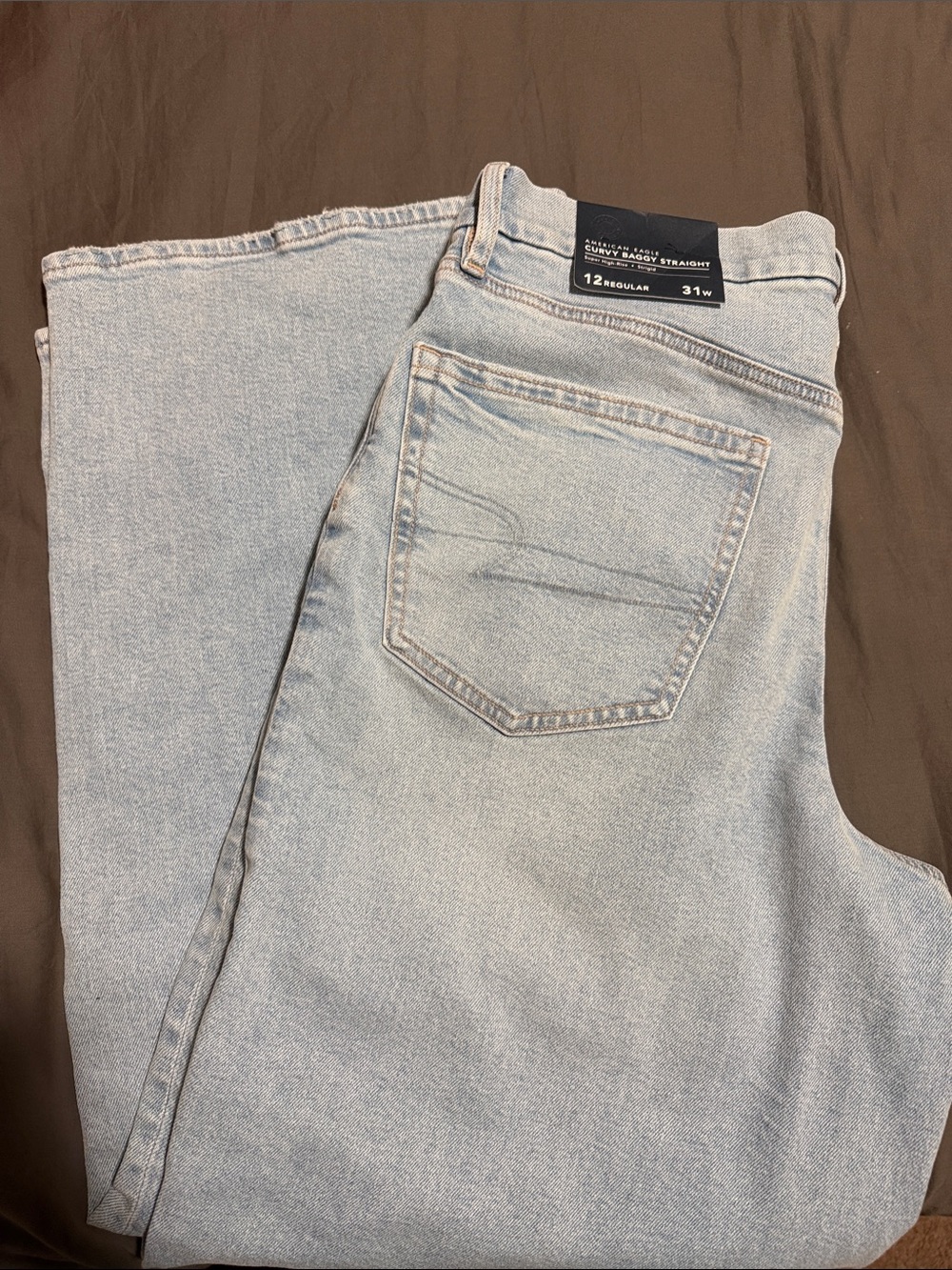 American Eagle Outfitters Light Blue Straight Jeans